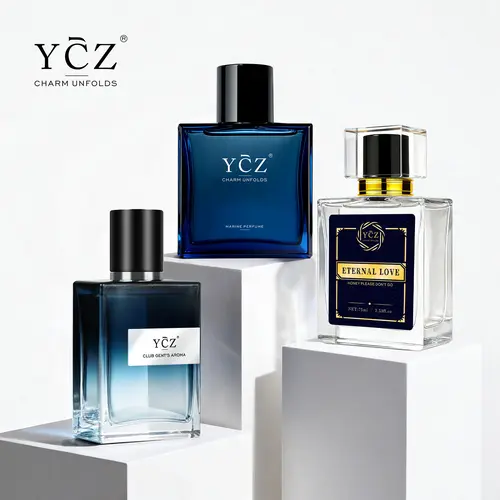 [YCZ] Men's 3-Piece Luxury Fragrance Discovery Set | Eternal Love 75ml EDP +Midnight Marine Perfume & Club Gent's Aroma 50ml EDP | Men's Cologne All-Scene Trio | Perfume Gift Box | Long-Lasting | Versatile for Adults | Cool Gifts for Guys