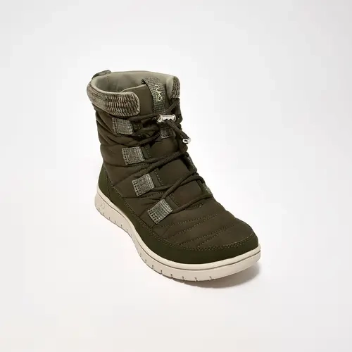 Ryka Repel Quilted Toggle Lace-Up Winter Boots - Sienna