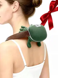 TheraPalm Massager with Heat Kneading - Dual Zone Warming, 4D Deep Kneading Therapalm Neck and Back Massager, Therapalm 2.0 Neck Massager with 3 Modes, Therapalm Massager for Pain Relief(1PCS)