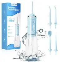 LINKEVAP 360ML Water Flosser for Teeth – Cordless Oral Irrigator with 4 Modes & 4 Tips, IPX7 Waterproof, Quiet Design, Portable Teeth Cleaner for Home & Travel Summervibes