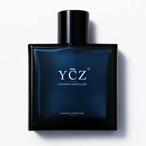 [YCZ] Midnight Marine Men's EDP Perfume Bottle, 100ml/3.4 fl oz Fresh Marine Woody Scent, Elegant & Enchanting Fragrance for Adults, Magnetic Sensual Long-Lasting Cologne for Dates & Everyday Wear