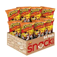 Cheetos Flamin' Hot Cheese Snacks, 2oz (64 Count)
