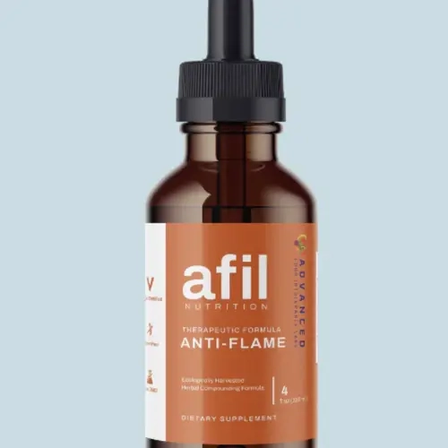 AFIL Nutrition Advanced Food Intolerance Labs Anti-Flame Organic Plant-Based Liquid for Comfort Digestion and Overall Wellness