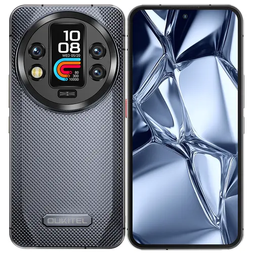 OUKITEL WP200 Pro Unlocked 5G Rugged Smartphone - 72(24+48)GB + 1TB, Android 15, 108MP Main Camera, 6.7" FHD+ 120Hz Display, 8580mAh Battery, IP68/IP69K, 5G Dual SIM, NFC, OTG, BT5.3, T-Mobile Compatible, WiFi Enabled, Type-C, USB-C Port, Modular Earbuds