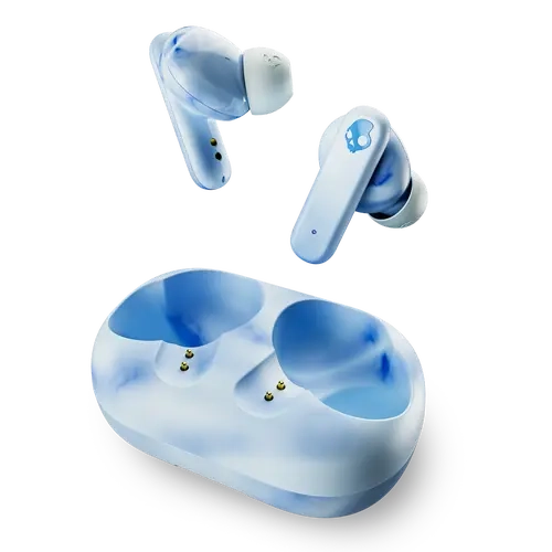 Skullcandy EcoBuds - Sustainable True Wireless Earbuds | Bluetooth 5.2 | 65% Recycled Plastic Portable Earphones Audio Electronic Headset
