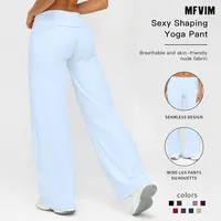 MFVIM Women’s High-Waisted Athletic Sporty Joggers, Solid Color Slim-Fit High-Elasticity Leggings, Yoga Gym Athleisure Bottoms for Indoor & Outdoor Use,summerwins