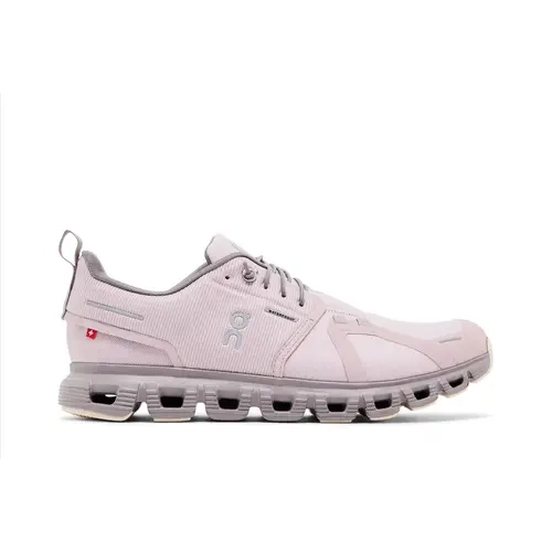 On Running Cloud 6 Waterproof Mauve Zinc 3WF10053037 Women's Fashion Shoes New