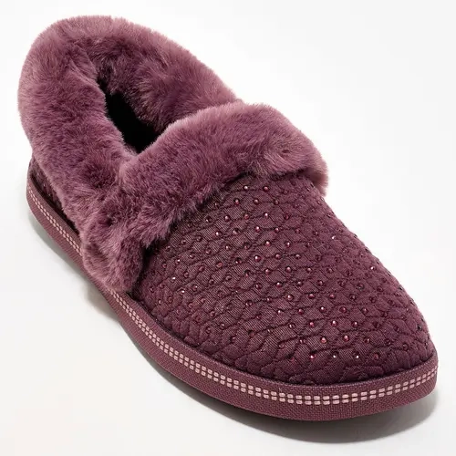 Skechers Cozy Campfire Vegan Rhinestone Slippers
