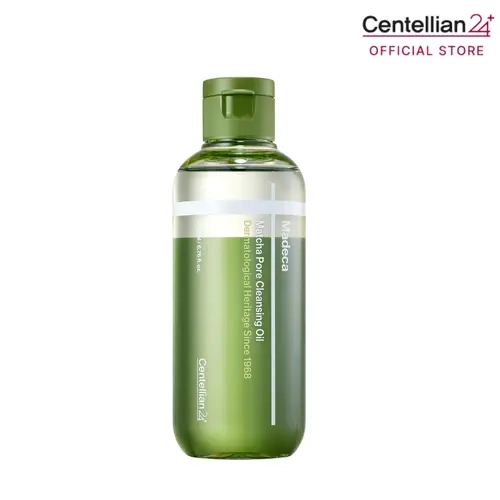 [Centellian24] Madeca Matcha Pore Cleansing Oil 200ml | EGCG-Rich Matcha + TECA | 3-Step Pore Scaling & Deep Cleansing | Fast Syrup-to-Milk Emulsifying | Gentle Exfoliation & Refreshing Finish | Korean Skincare