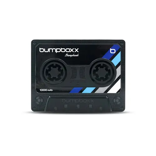 Bumpboxx Vintage 37Wh Lithium Ion Power Bank - Portable Charger for Smartphones, Emergency Battery Booster for Mobile Device Accessories