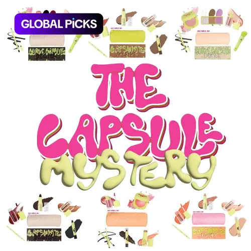Mitchell Curve Capsule Limited Edition 5-Piece Face & Lip Makeup Kit, Blush, Lip Gloss, Lip Liner & Brush Bundle, Perfect Gift for Her, Lip Cosmetic Set, Cosmetics Kit, Beauty Sets #GLOBAL PICKS