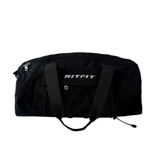 RitFit Lightweight Waterproof Gym Bag - Sports Fitness Bag with Zipper Closure, Quick Access, Hand/Shoulder Carry, Waterproof Fabric, Dry Gear Storage, 0.57kg for Athletic Use