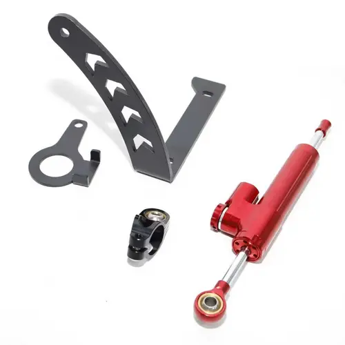 Exclusive GT06 Scooter Steering Damper Kit - Includes Shock Absorber, Stabilizer, 6-Month Coverage, Enhances Control, Precise Control, Reduces Riding Vibrations, Boosts Smoothness