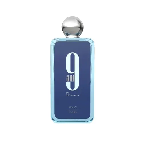 Afnan 9AM Dive Eau de Parfum – Refreshing & Aquatic Unisex Fragrance, 100ml (3.4 oz)