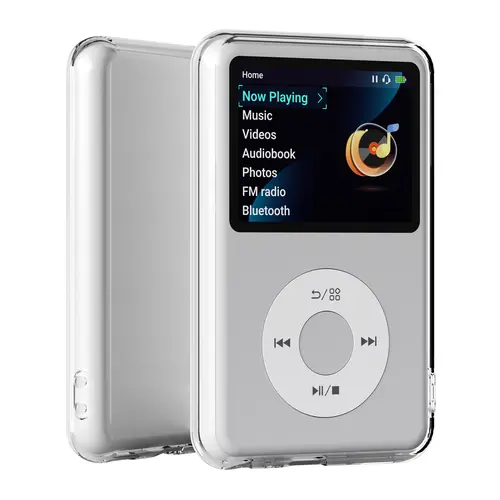 INNIOASIS Y1/Y2 MP3 Audio Player Protective Case Cover - Transparent, Shockproof, Anti-Drop, Scratch-Resistant Slim Shell Unisex Accessory with Lanyard (Select Y1 or Y2 Model) for Everyday Use