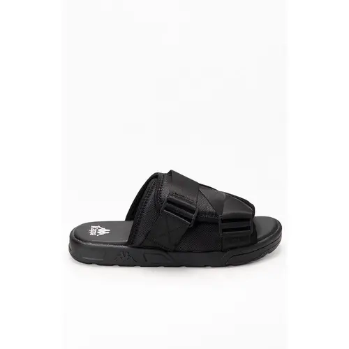 Kappa Men's Black Authentic Bastian 1 Slide Sandals