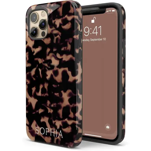 Tortoise Shell Flexible TPU Shockproof Phone Cover - Protective Custom Animal Print Accessory for iPhone 18,17,16 Plus,15 Pro Max,14,13,12,11 Devices