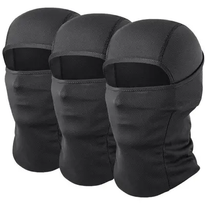 Unisex 3-Pack Windproof Full Face Balaclava Ski Mask - Quick-Dry, Breathable, UV Protection Accessories for Adults, Motorcycle, Outdoor Sports, Windproof Balaclava, Accessories Adults,summerwins,father'sdaygifts,campingessentials,campinggear
