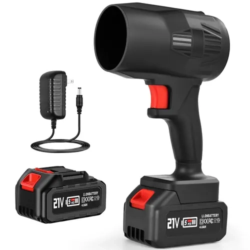 High-Power Turbo Jet Leaf Blower & Car Dryer – Cordless Portable Air Blower for Cleaning, Snow Removal & Outdoor Tasks – Perfect Gift for Holidays