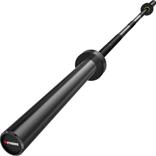 Bearbro Olympic Barbell 7ft (45lb) - 2 Inch Weight Bar for Strength Training, Weightlifting, Squat, Deadlift, Bench Press -1000lbs Capacity