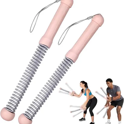 DEEOEENew Upgrade Weighted Cordless Battle Ropes – Quiet Ropeless Training Rope Fitness Equipment for Home Gym, Portable Exercise Battle Rope for Women & Men, Indoor & Outdoor Workouts