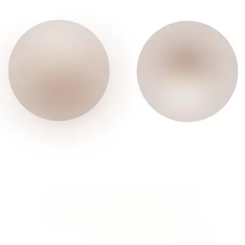 POPILUSH Women's Reusable Silicone Nipple Covers - Invisible Seamless Adhesive Pasties, Strapless Silicone Bralette Adhesive Bra Inserts Alternative, Strapless Silicone Bralette Adhesive Bras