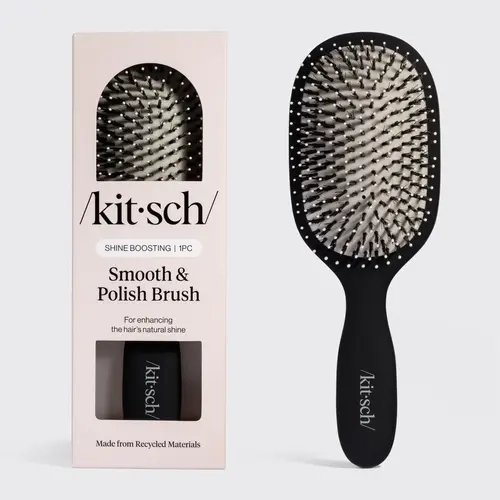 Kitsch Black Smooth & Polish Brush