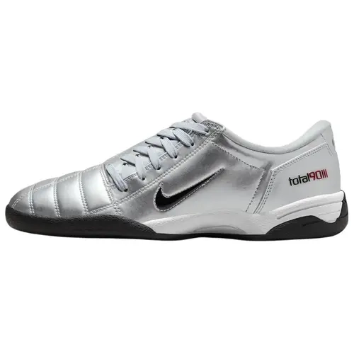 Nike Wmns Total 90 3 SP 'Metallic Silver Red' Women's Athletic Running Trainers - Sporty Running Shoes, Non-Marking Outsole, All-Day Cushion, Breathable, US Sizes 5-12 Footwear for Daily Wear, Training