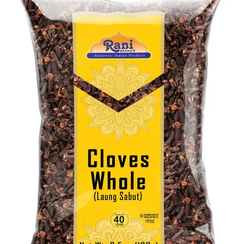 Rani Cloves Whole (Laung) 3.5oz (100g) Great for Food, Tea, Pomander Balls and Potpourri, Hand Selected, Spice ~ All Natural | NON-GMO | Kosher | Vegan
