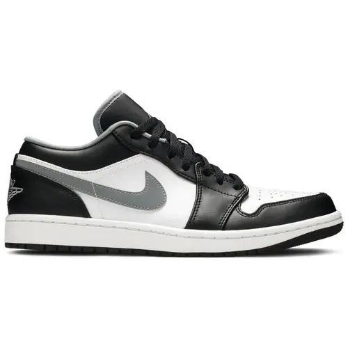 Nike Air Jordan 1 Low Black White Grey 553558-040 Men's Fashion Shoes New