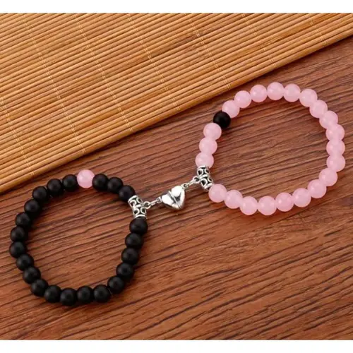 2026 Upgrade Adjustable Strap Bracelet - Personalized Couples Bracelet with Magnetic Buckle, Minimalist DIY Bag Accessory, Commemorative Gift for Deep Affection