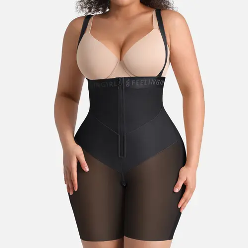 FeelinGirl New Drops FeelVibe Shorts Shapewear for Women Plus Size Butt Lifting Bodysuit