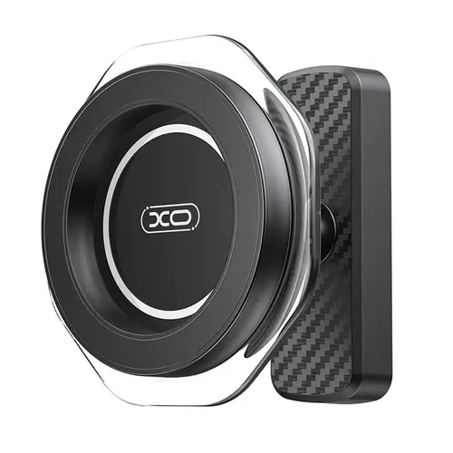 Carbon Fiber Magnetic Cellphone Holder for Gym - Strong Mag Base for Metal Surfaces, 360° Adjustable Hands-Free Smartphone Mount, Phoneholders Compatible with iPhone 16/15/14/13/12, Android & 4.7" Phones, Ideal Gift for Fitness Enthusiasts