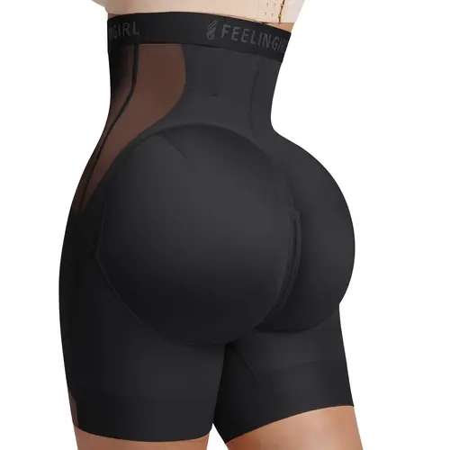 FeelinGirl Snatched Tummy Control Shapewear Panties – High Waist Shapewear Shorts for Women