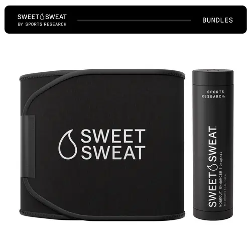 Sweet Sweat Gel (6.4oz) + Xtra-Coverage Waist Trimmer Bundle