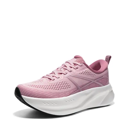 Women's Road Running Shoes Cushion Shoes Non-Slip Comfortable Lightweight Gym Workout Athletic Arch Support Sneakers