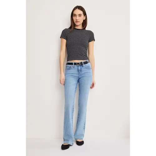 GOOD LOW RISE BOOTCUT JEANS | INDIGO1217