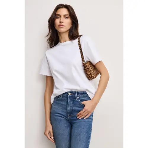 COTTON CLASSIC TEE | WHITE001