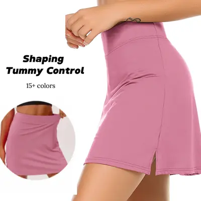 High Waisted Tummy Control Women's Golf dress Summer Yoga Stretchy Tennis Skirt with inner Shorts Anti-Chafe Lined Workout Skirt Lightweight & Elastic for Running Yoga 2026 Spring gift for you summerwins