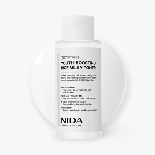 NIDA Youth-boosting Rice Milky Toner