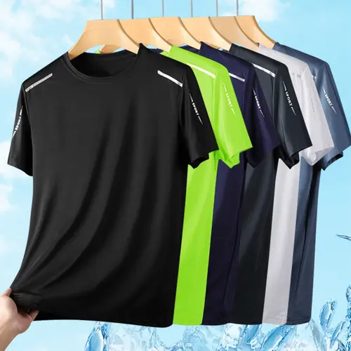 6-Pack Men's Sports Short Sleeve T-Shirts