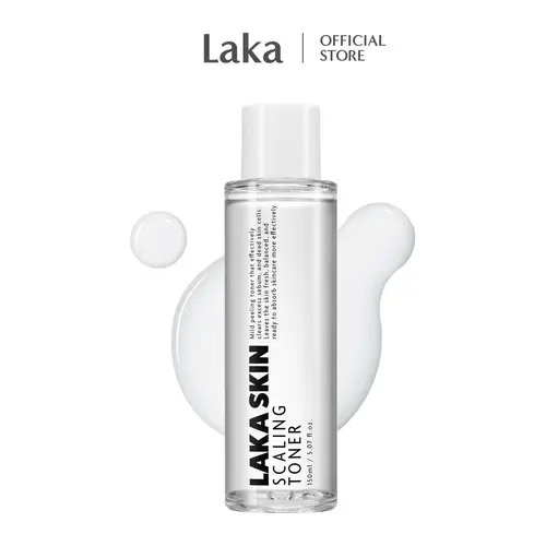 [LAKA SKIN] Scaling TonerㅣSkin-Prep TonerㅣMild exfoliation, smooths & preps skinㅣAHA·PHA·LHA, Dual PDRNㅣK-Beauty, Korean Skincare