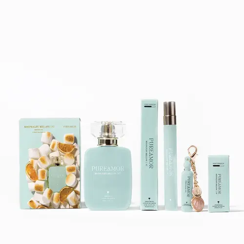 PUREAMOR Women's P7 Pheromone Fine Fragrance - Vanilla Floral Scent with Neroli, Caramel, Citrus Notes, Long Lasting Romantic Perfume, Mini Travel Beauty Product (2ml/12ml/30ml), Gifts for Girlfriend, Cool Unique Gifts for Women