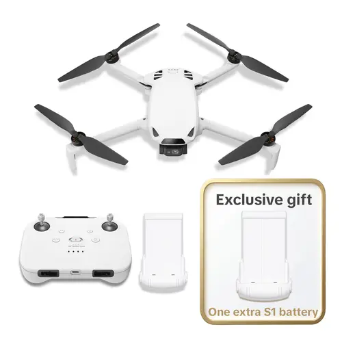 Skyrover S1 Mini Drone with Camera 4K/60fps Video, 3-Axis Gimbal Stabilization, 39,000ft Video Transmission, 40-Min Flight Time, Under 249g, Auto Track S1-4
