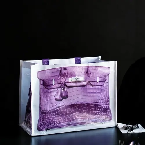 2026 Trend Nylon Fabric Fashionable Shopping Bag - Creative Design Bag, INS Blogger Look Platinum Replica, Sporty Chic Style, Beach & Fitness Functional Carry Luggage