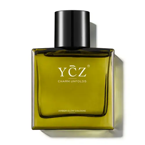[YCZ] Amber Glow Perfume | 50 mL / 1.7 fl oz EDP | Fruity Chypre Fragrance | Men's Cologne | A Bold and Commanding Men's Scent, Long-Lasting for Business Meetings and Evening Events, Inspired by the Presence of Modern Success