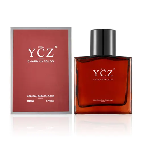 YCZ Crimson Oud Eau de Parfum 1.7oz | Spicy Oriental Fragrance, Calm, Grounding & Effortlessly Relaxed, Long-Lasting for Social and Everyday Wear, Inspired by the Quiet Confidence That Comes With Wisdom