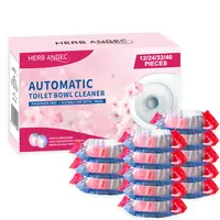 RV Dual Color & Dual Effect Automatic Toilet Bowl Cleaners Tablets （home essentials） 12 24 32 40 Pack Effective Cleaning Solution Odorless Safe Granules