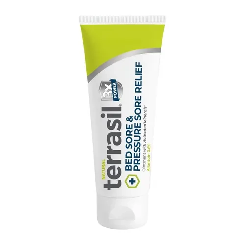 terrasil Bed Sores Treatment Cream & Pressure Sores Cream – Natural Ingredients for Healing of Bedsores, Ulcers & Wounds, 3X Power for Fast Soothing Relief (1.5 oz jar)