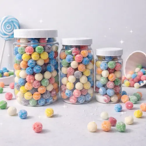 Poppin Crunch Diabolical Sour Flavored Gumballs